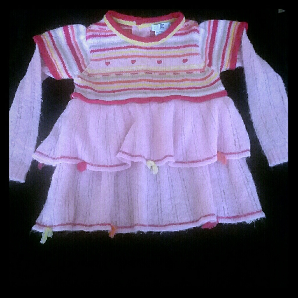 Deux par deux Pink & Red Dress